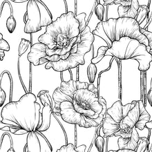 Load image into Gallery viewer, Floral Nature Peel and Stick Wallpaper Roll
