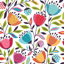 Load image into Gallery viewer, Floral Nature Peel and Stick Wallpaper Roll
