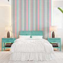 Load image into Gallery viewer, Striped Peel and Stick Wallpaper Roll
