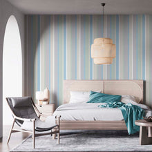 Load image into Gallery viewer, Geometric Triangle Peel and Stick Wallpaper Roll
