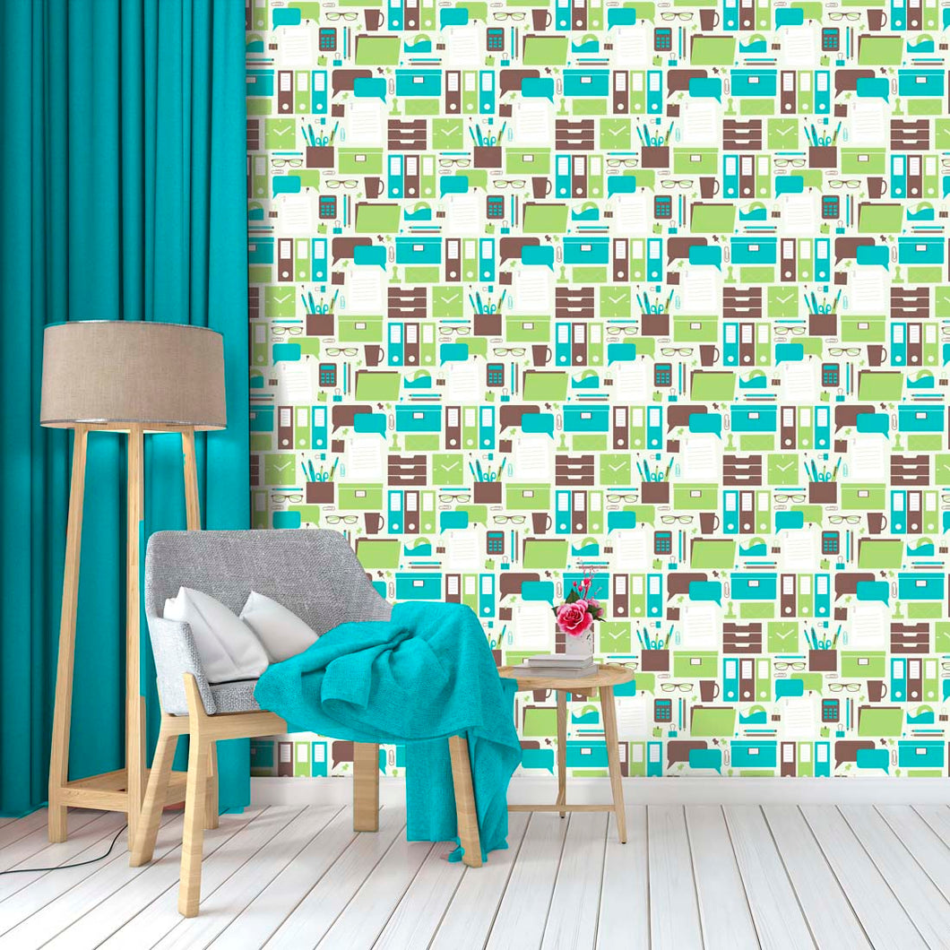 Abstract Peel and Stick Wallpaper Roll