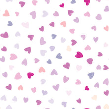Load image into Gallery viewer, Hearts Peel and Stick Wallpaper Roll
