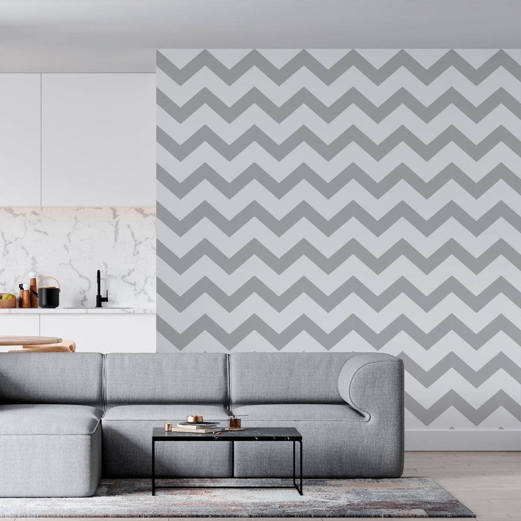 Chevron Peel and Stick Wallpaper Roll