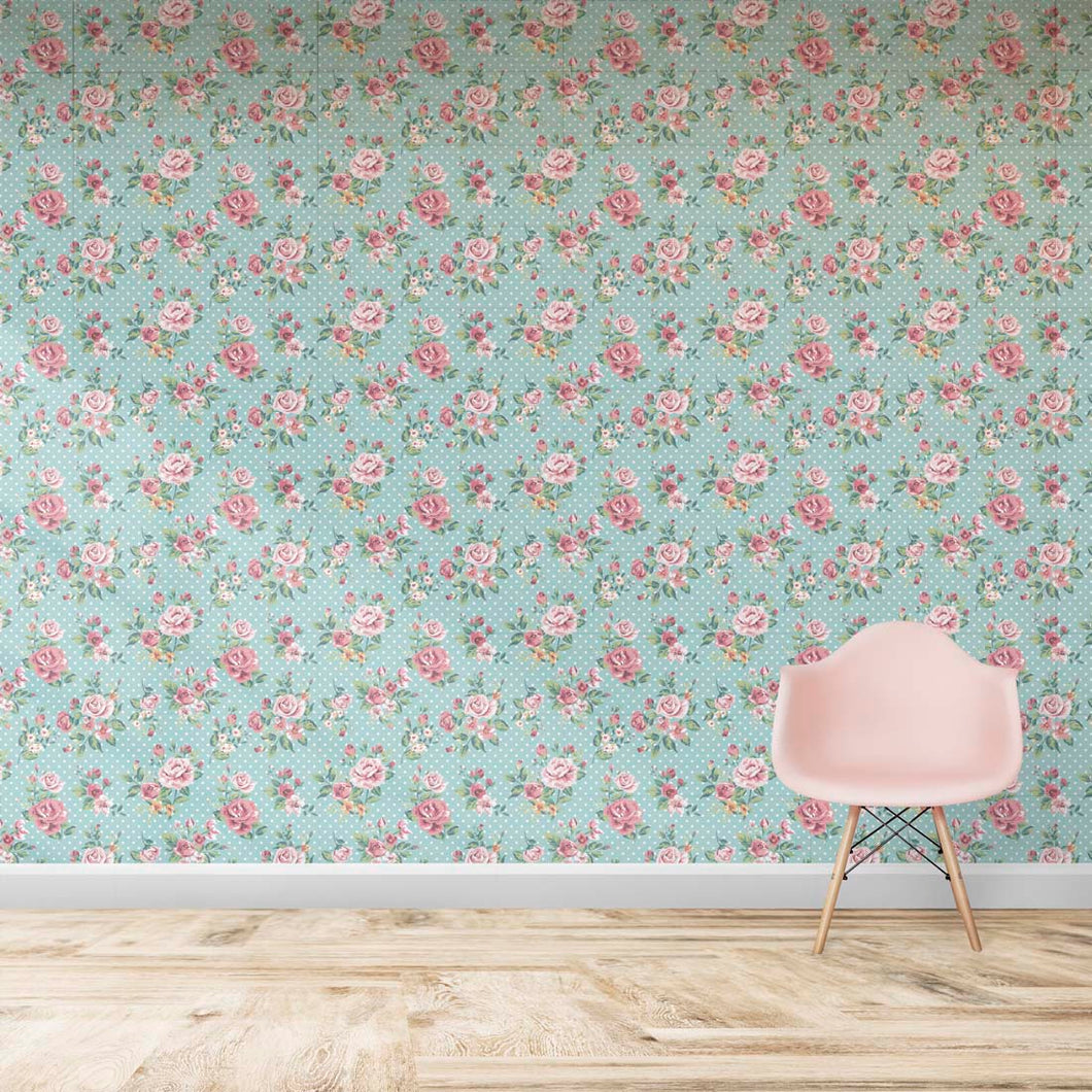 Floral Peel and Stick Wallpaper Roll