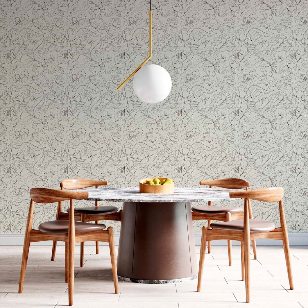 Floral Peel and Stick Wallpaper Roll