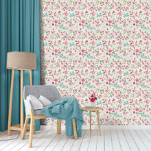 Load image into Gallery viewer, Floral Peel and Stick Wallpaper Roll
