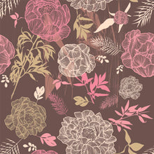 Load image into Gallery viewer, Floral Peel and Stick Wallpaper Roll
