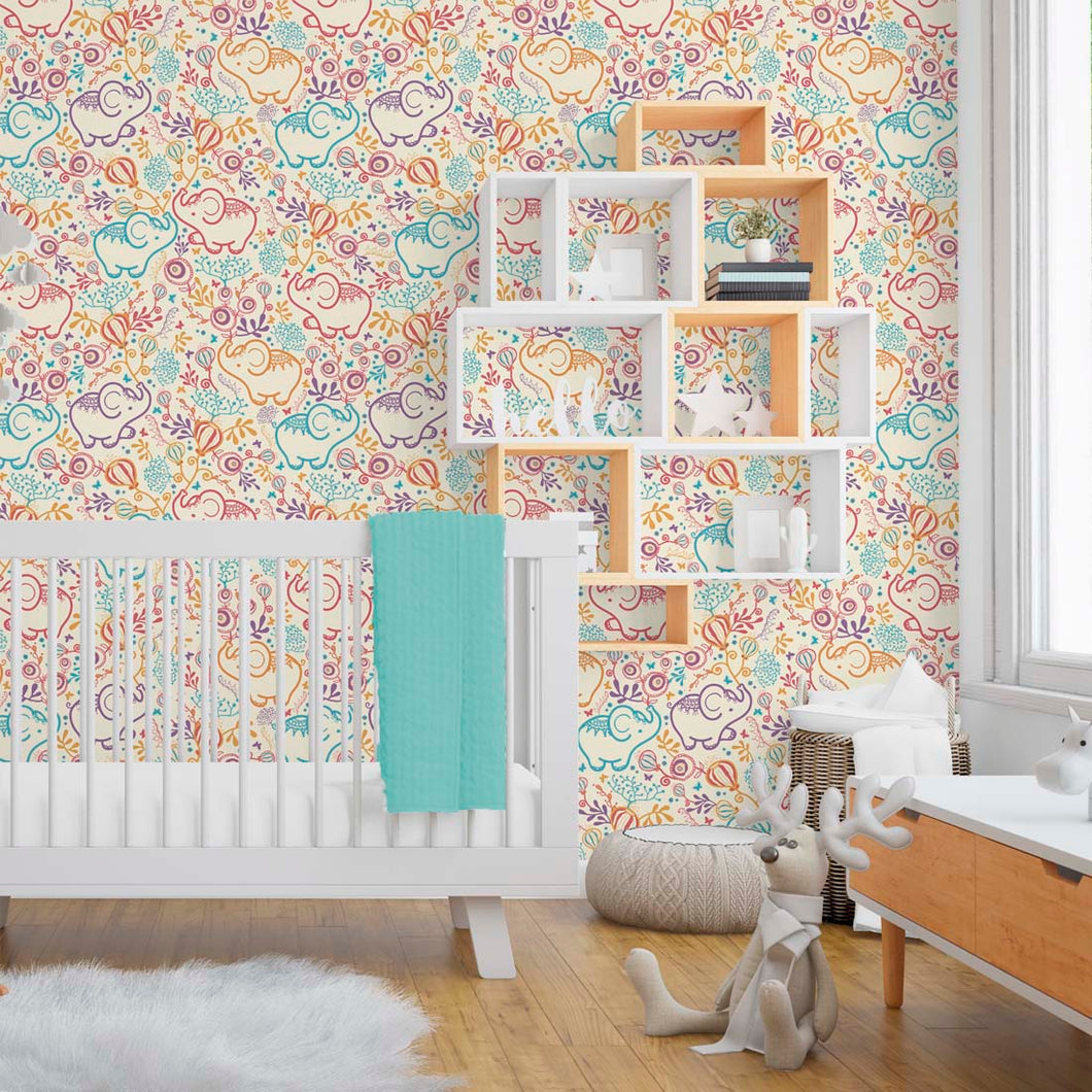 Floral Peel and Stick Wallpaper Roll