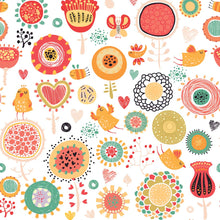 Load image into Gallery viewer, Floral Peel and Stick Wallpaper Roll
