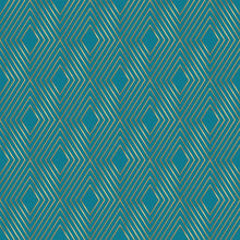Load image into Gallery viewer, Luxury Blue Art Deco Peel &amp; Stick Wallpaper N010013
