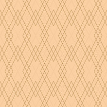 Load image into Gallery viewer, Geometric Art Deco Salmon Peel &amp; Stick Wallpaper N010031
