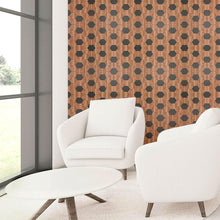 Load image into Gallery viewer, Geometric Wood Peel &amp; Stick Wallpaper N010055
