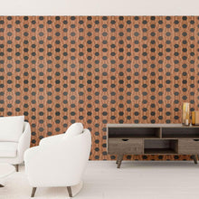 Load image into Gallery viewer, Geometric Wood Peel &amp; Stick Wallpaper N010055
