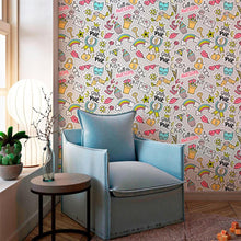 Load image into Gallery viewer, Stickers Teen Peel &amp; Stick Wallpaper N010115
