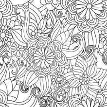 Load image into Gallery viewer, Floral White and Black Peel &amp; Stick Wallpaper N010118
