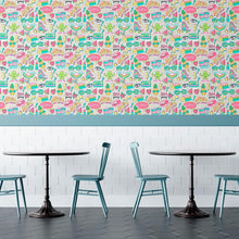 Load image into Gallery viewer, Stickers Teen Peel &amp; Stick Wallpaper N010119
