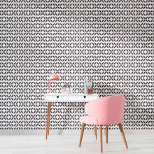 Load image into Gallery viewer, Geometric Retro Peel &amp; Stick Wallpaper N010130
