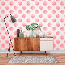 Load image into Gallery viewer, Polka Dot Floral Peel &amp; Stick Wallpaper N010155

