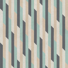 Load image into Gallery viewer, Striped Retro Peel &amp; Stick Wallpaper N010159
