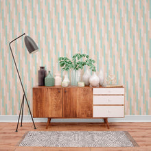 Load image into Gallery viewer, Striped Retro Peel &amp; Stick Wallpaper N010161
