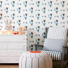 Load image into Gallery viewer, Hearts Peel &amp; Stick Wallpaper N010163
