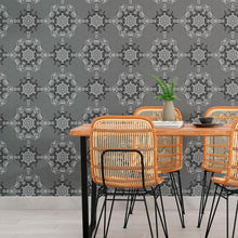 Load image into Gallery viewer, Abstract Mandala Peel &amp; Stick Wallpaper N010165
