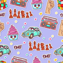 Load image into Gallery viewer, Stickers Teen Peel &amp; Stick Wallpaper N010186
