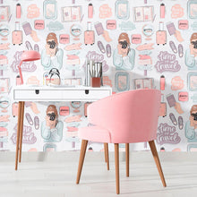 Load image into Gallery viewer, Stickers Teen Peel &amp; Stick Wallpaper N010194
