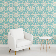 Load image into Gallery viewer, Floral Damask Peel &amp; Stick Wallpaper N011005
