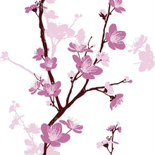 Load image into Gallery viewer, Cherry Blossom Sakura Tree Peel &amp; Stick Wallpaper N011062
