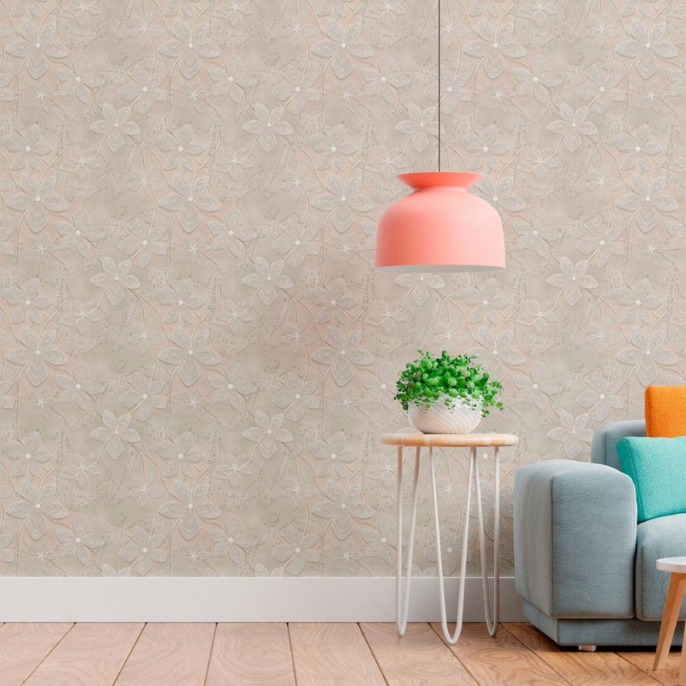 Floral Peel & Stick Wallpaper N011070