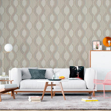 Load image into Gallery viewer, Geometric Peel &amp; Stick Wallpaper N011078
