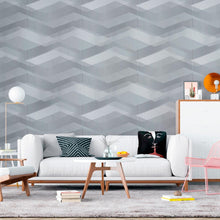 Load image into Gallery viewer, Chevron Peel &amp; Stick Wallpaper N011082
