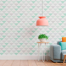Load image into Gallery viewer, Geometric Peel &amp; Stick Wallpaper N011085
