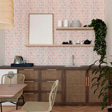 Load image into Gallery viewer, Geometric Marble Peel &amp; Stick Wallpaper N011104
