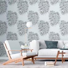 Load image into Gallery viewer, Mandala Floral Peel &amp; Stick Wallpaper N011110
