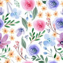 Load image into Gallery viewer, Watercolor Floral Peel &amp; Stick Wallpaper N011127
