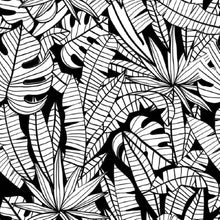 Load image into Gallery viewer, Tropical Leaves Peel &amp; Stick Wallpaper N011138
