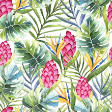 Load image into Gallery viewer, Tropical Leaves Peel &amp; Stick Wallpaper N011139
