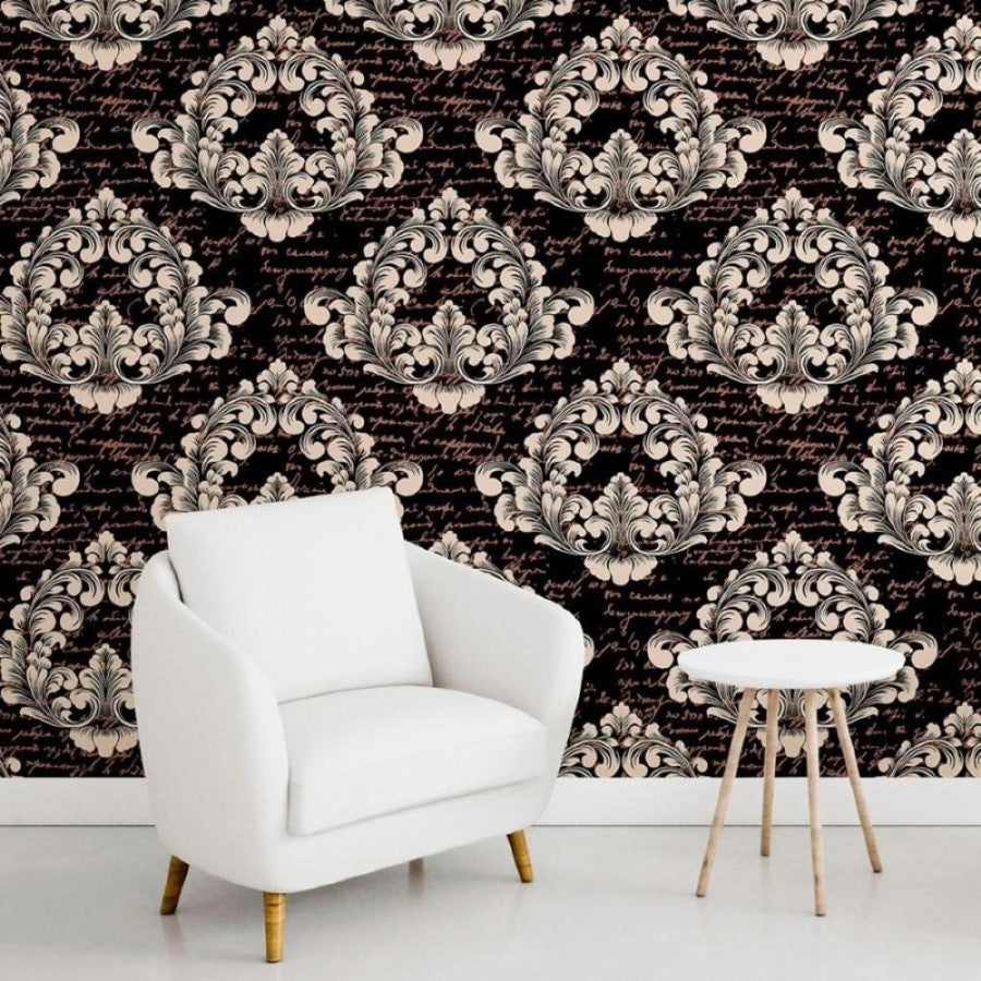 Classic Damask Peel & Stick Wallpaper N011140