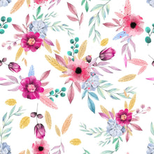 Load image into Gallery viewer, Watercolor Floral Peel &amp; Stick Wallpaper N011141
