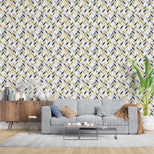 Load image into Gallery viewer, Chevron Peel &amp; Stick Wallpaper N011157
