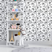Load image into Gallery viewer, Stars and Dotted Peel &amp; Stick Wallpaper N012011
