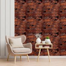 Load image into Gallery viewer, Rustic Brown Wood Peel &amp; Stick Wallpaper N012015
