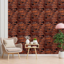 Load image into Gallery viewer, Rustic Brown Wood Peel &amp; Stick Wallpaper N012015
