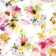 Load image into Gallery viewer, Watercolor Floral Peel &amp; Stick Wallpaper N012018
