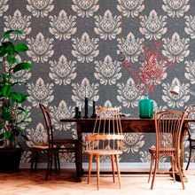 Load image into Gallery viewer, Classic Damask Peel &amp; Stick Wallpaper N012026
