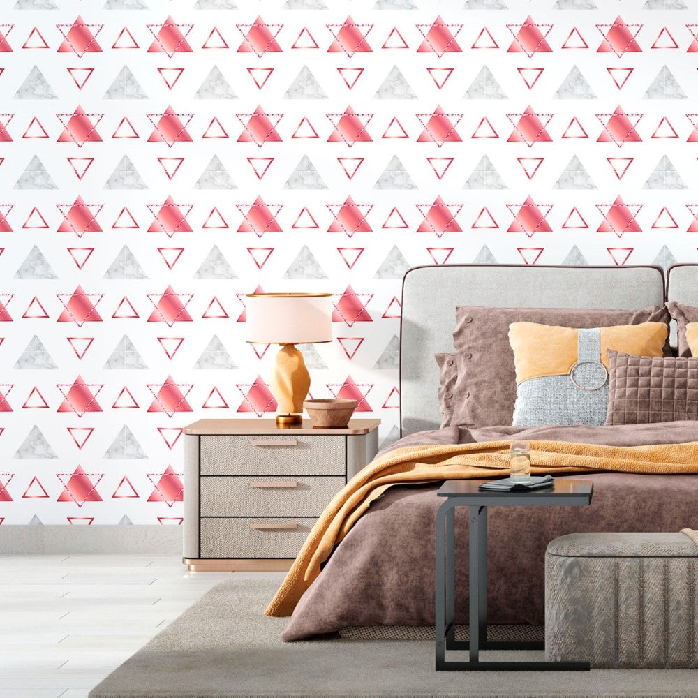 Geometric Triangles Peel & Stick Wallpaper N012064