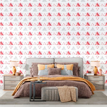 Load image into Gallery viewer, Geometric Triangles Peel &amp; Stick Wallpaper N012064
