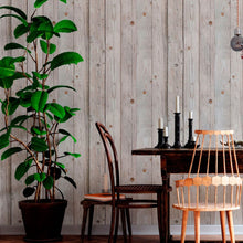 Load image into Gallery viewer, Vertical Light Woods Peel &amp; Stick Wallpaper N012068
